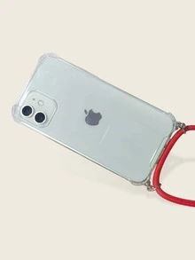 Clear Phone Case With Lanyard - Clear - View 2