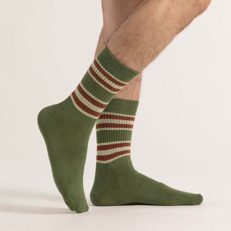

Guys Striped Crew Socks, Multicolor