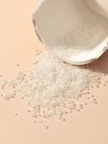 600pcs 2mm Bead DIY Jewelry Accessory - White - View 1