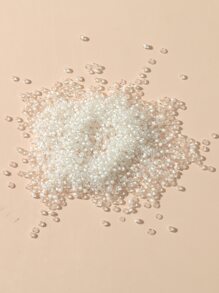 600pcs 2mm Bead DIY Jewelry Accessory - White - View 2