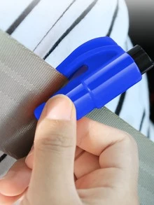 二合一車安全錘和安全帶切片機 - 藍色 - 查看 2