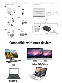 MOFII Bàn phím và chuột không dây đầy màu sắc 2.4GHz kết hợp - màu đen - Xem 3