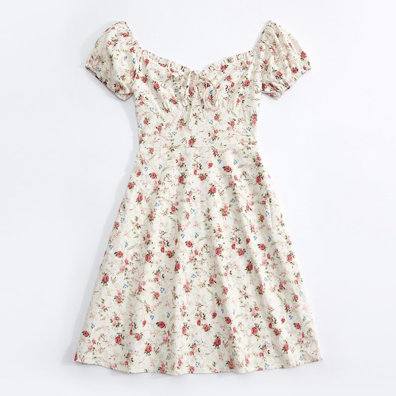 

Ditsy Floral Frill Dress, Multicolor