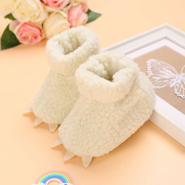 

Baby Fluffy Novelty Boots, Beige