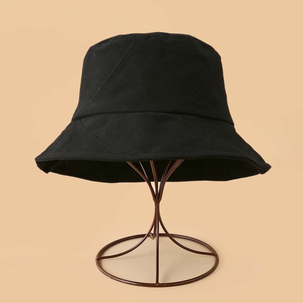 

Minimalist Bucket Hat, Black