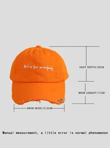 Men Art Dành cho mọi người Mũ bóng chày vòng sắt, Mũ giải trí chống nắng có thể điều chỉnh ngoài trời Thích hợp cho du lịch xuân thu, kỳ nghỉ ở bãi biển, Mũ chống nắng nam phong cách Y2K Mũ thanh niên thông thường - trái cam - Xem 5