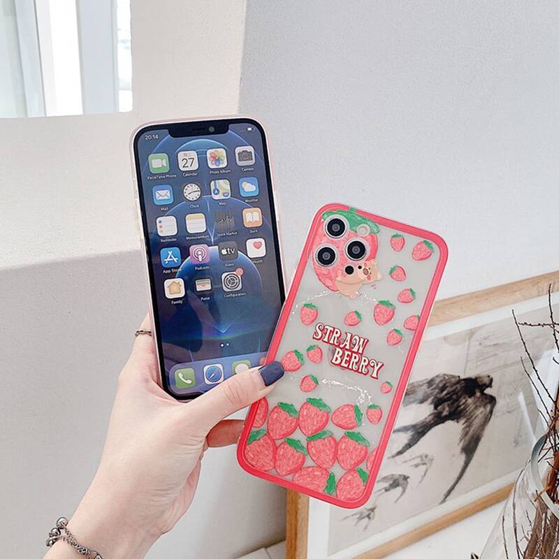 

Cartoon Graphic Phone Case, Multicolor