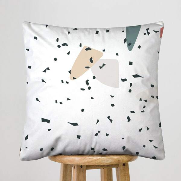 

Color Block Cushion Cover Without Filler, Multicolor