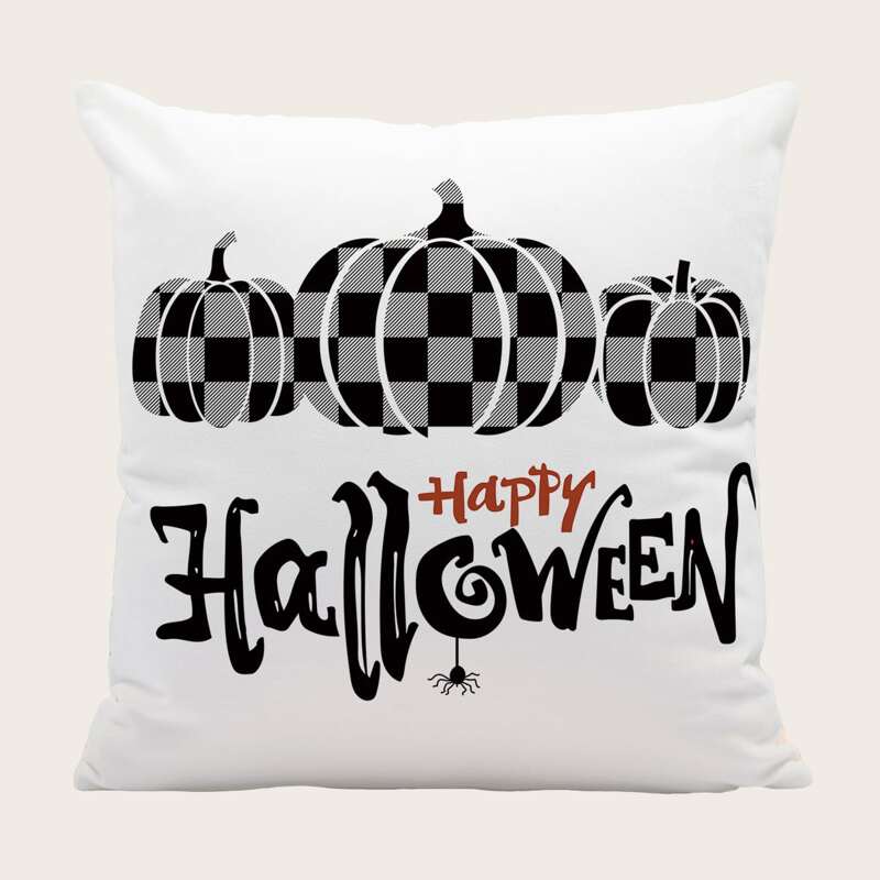 

Halloween Cushion Cover Without Filler, Multicolor