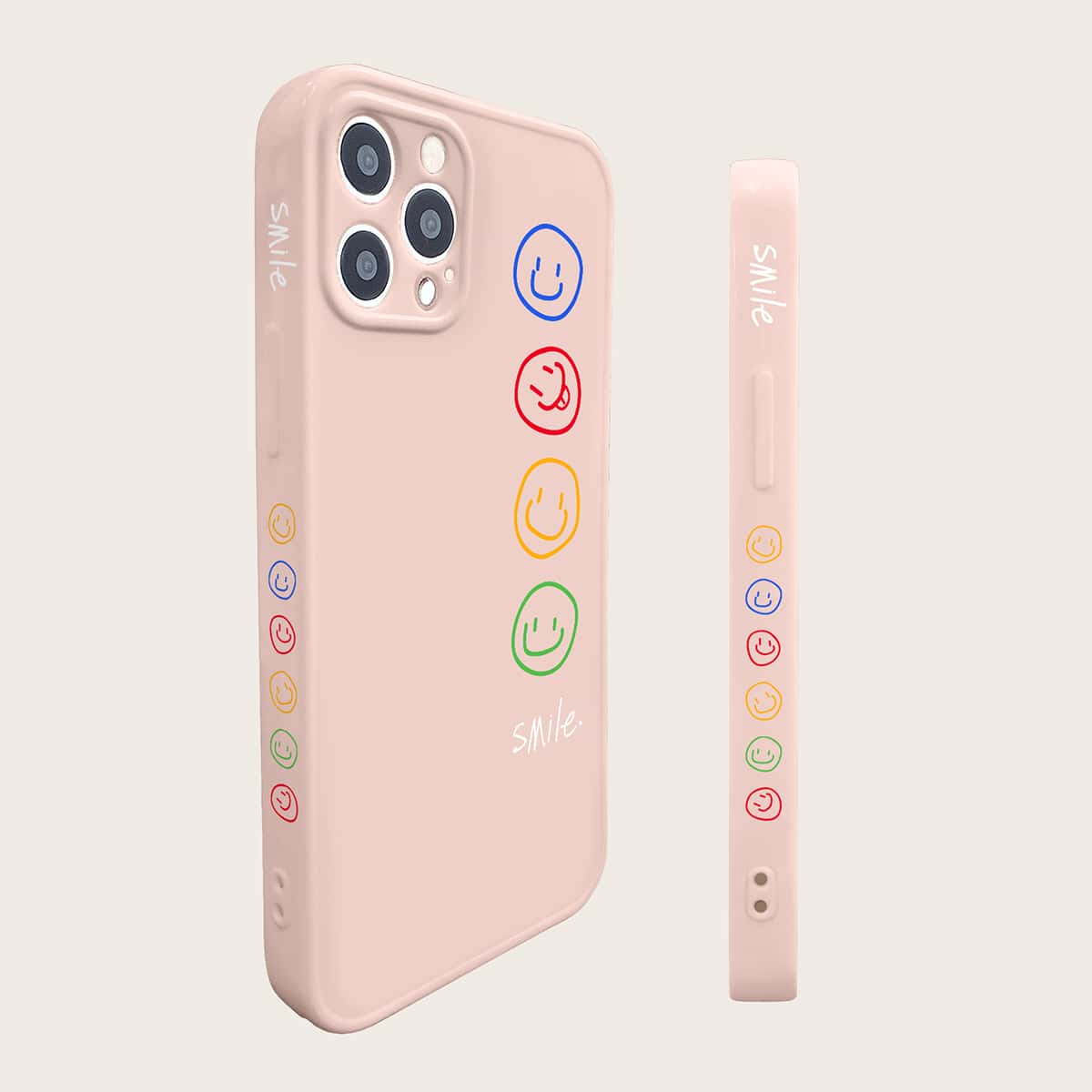 

Cartoon Graphic Phone Case, Multicolor