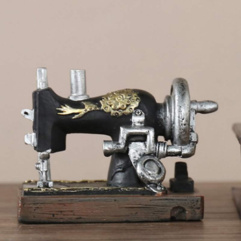 

1pc Sewing Machine Art Decoration, Multicolor