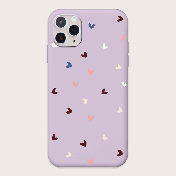 

Heart Pattern Phone Case, Multicolor