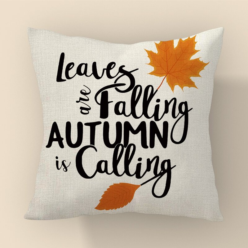 

Slogan Graphic Cushion Cover Without Filler, Multicolor