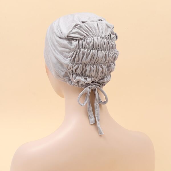 

1pc Solid Hat, Light grey