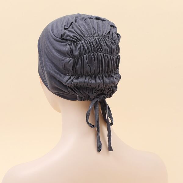 

1pc Solid Hat, Dark grey