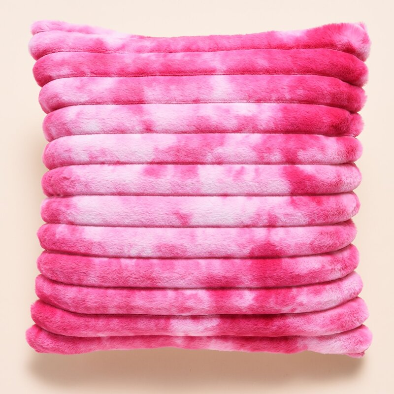 

Plush Cushion Cover Without Filler, Pink