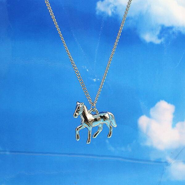 

Animal Charm Necklace, Silver