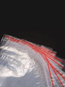 100入組透明食品密封袋 - 無色 - 查看 8