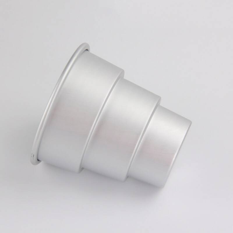 

1pc Alloy Cupcake Mold, Silver