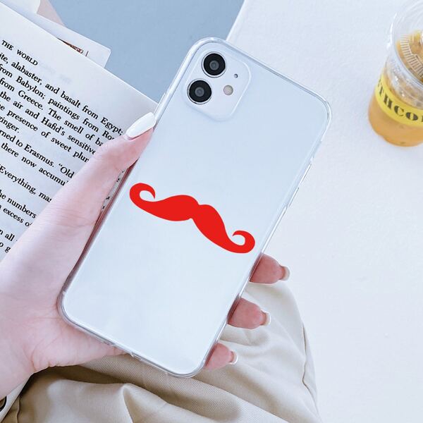 

Beard Clear Phone Case