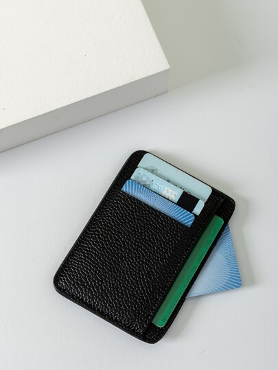 Men Textured Multi-Card Organizer Storage Cards Gift Father Slim Lightweight Portable Cash Money ID Card Coin Pocket For Birthday Gift Anniversary On Valentine Day Men Women Male Lightweight Portable Card ID Card For Brothers Man Gift Ideals Gift Bag Present School Supplies Teacher Gifts Back To School Card Holder Wallet Business Card Holder Credit Card Holder For Men Mini Wallet Card Wallet