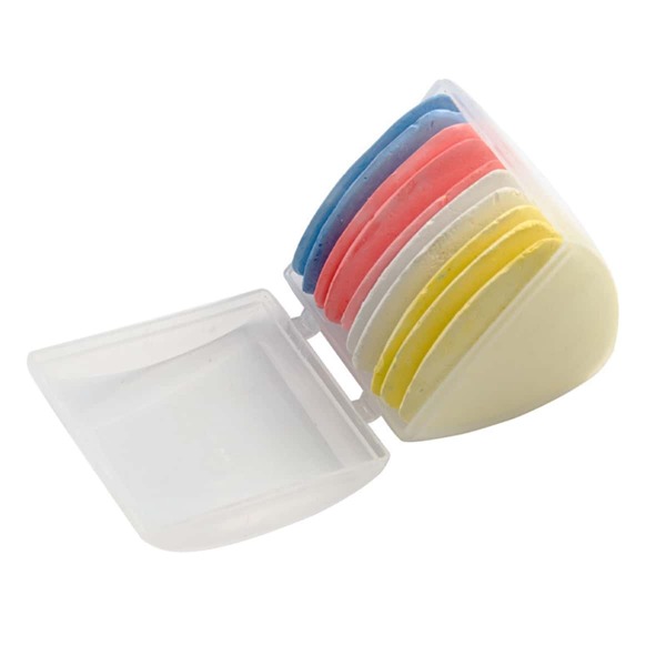 

10pcs Random Triangle Fabric Marker Chalk, Multicolor