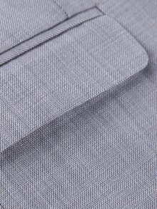 SOLOCOTE Niños Blazer con botón delantero - Gris Claro - Ver 8