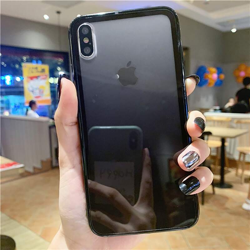 

Ombre Phone Case, Black