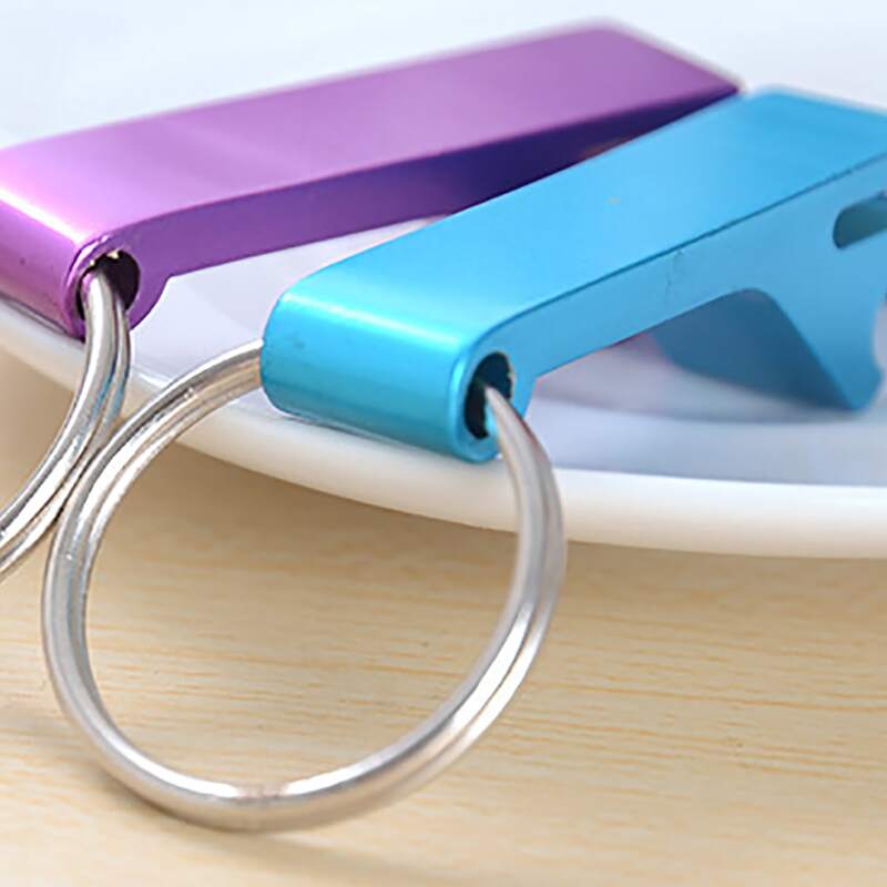 

2pcs Random Color Keychain, Multicolor