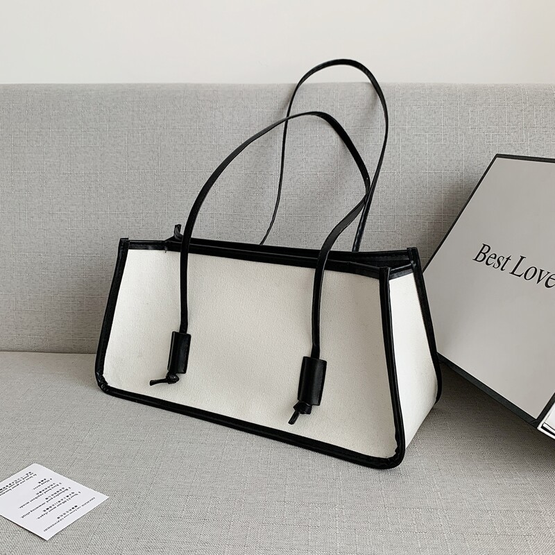 

Minimalist Tote Bag, White