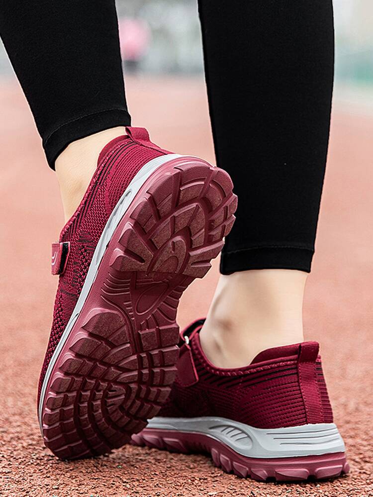 hook and loop strap sneakers