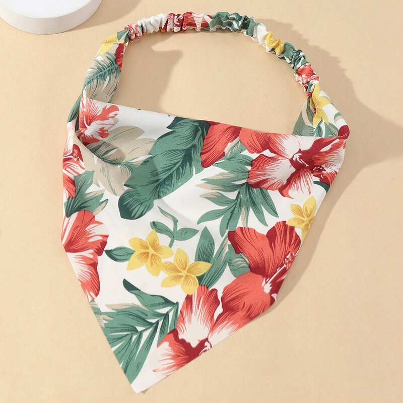 

Flower Print Hair Band, Multicolor