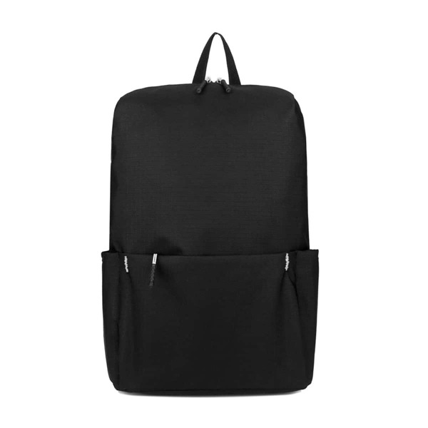

Minimalist Pocket Front Backpack, Black