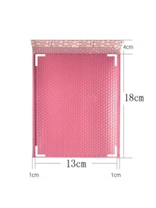 10入組商務粉色氣泡包裝袋防擠壓防水商品/禮品/信封/首飾包裝袋