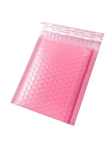 10入組商務粉色氣泡包裝袋防擠壓防水商品/禮品/信封/首飾包裝袋