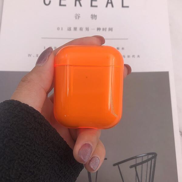 

Solid Case For Airpods, Orange