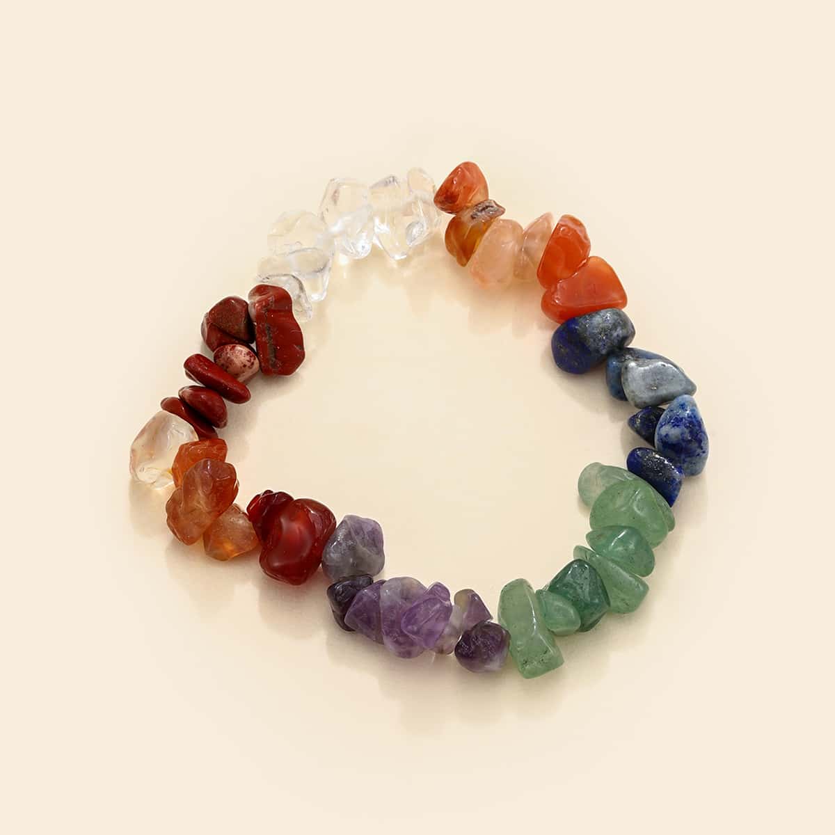 

Stone Beaded Bracelet, Multicolor