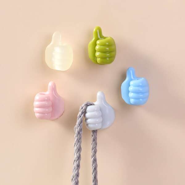 

1pc Gesture Shaped Random Color Wall Hook, Multicolor