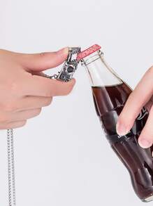 Men Stainless Steel Necklace Jewelry Gift For Men Fashionable - Silver - View 1