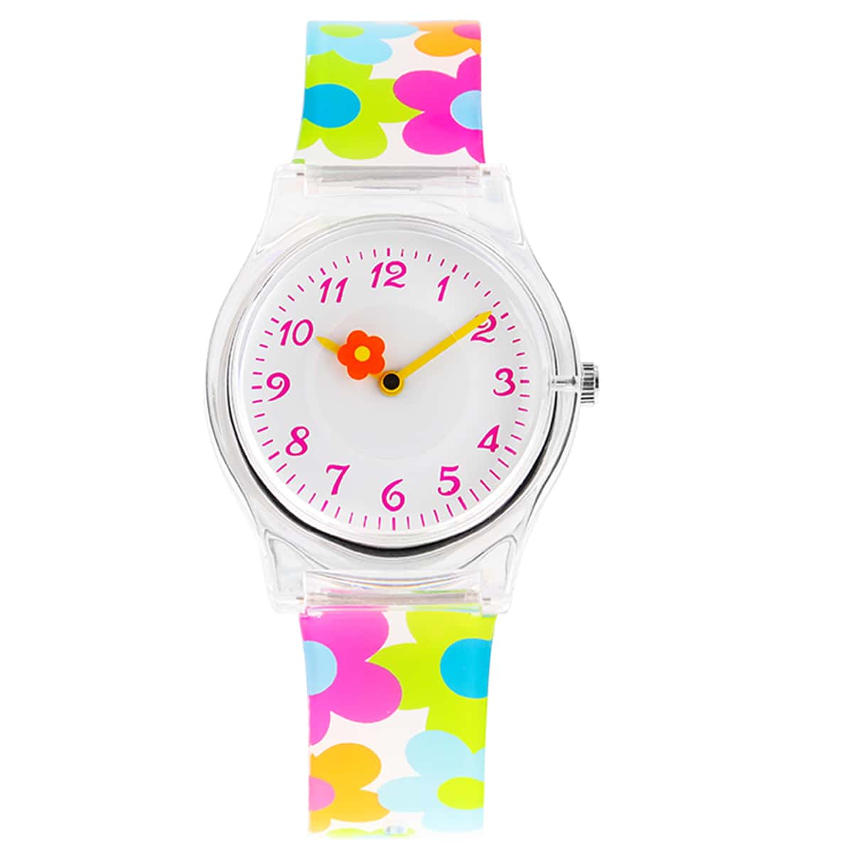 

Kids Floral Strap Quartz Watch