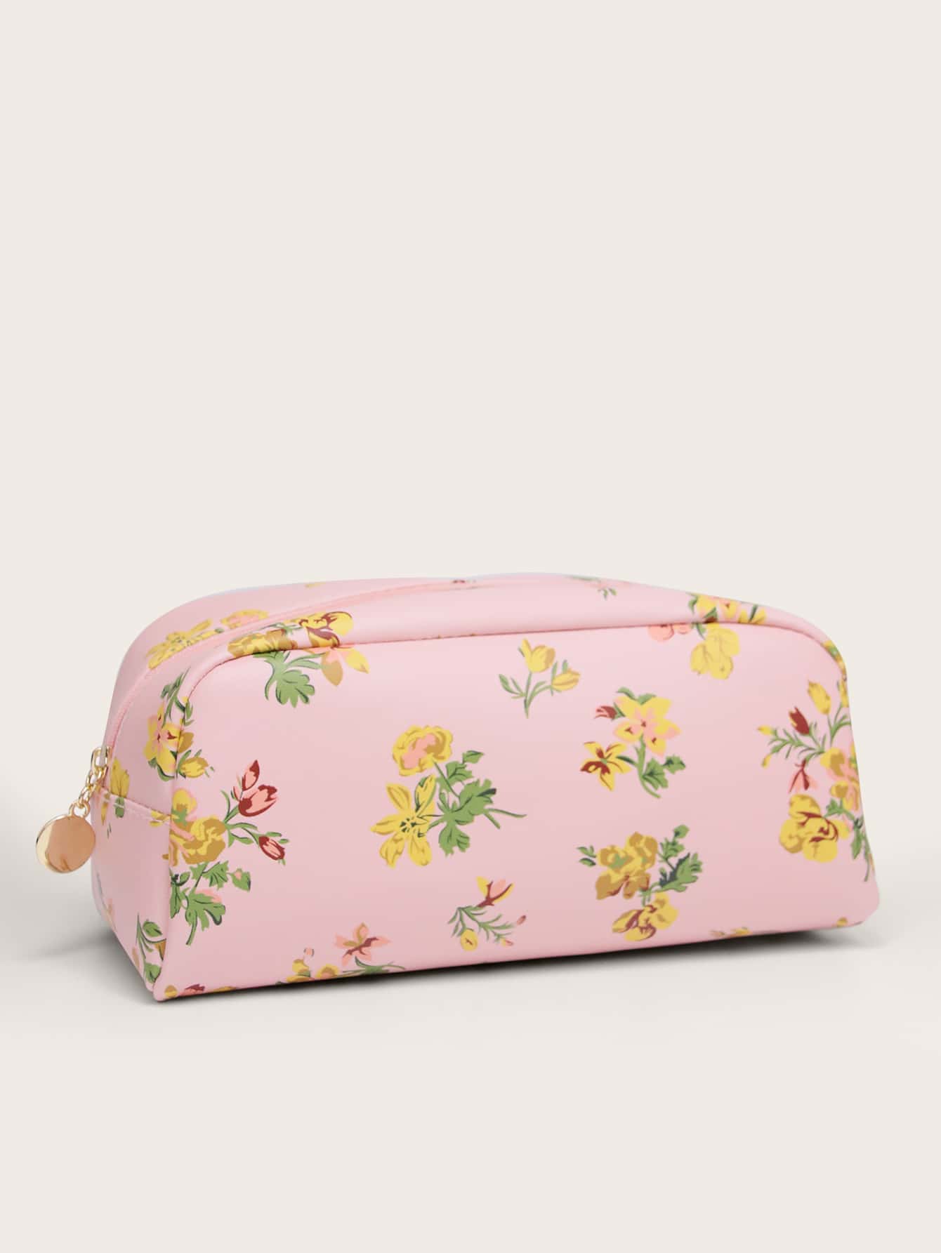 Our Flower Painted Square Makeup Bag is such a vibe ROMWE