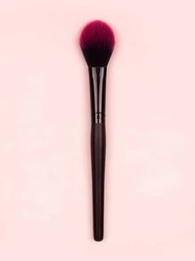 舌形腮红刷/高光刷/粉底刷/遮瑕刷/腮红刷/修容刷/古铜粉刷/散粉刷 - 黑色 - 查看 1