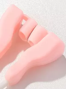 1 Pieza Corrector Nasal: Clip De Belleza Nasal, Elevador Nasal 3d Lindo Con Puente Nasal Más Alto Y Alas Nasales Más Estrechas - Rosa - Ver 3