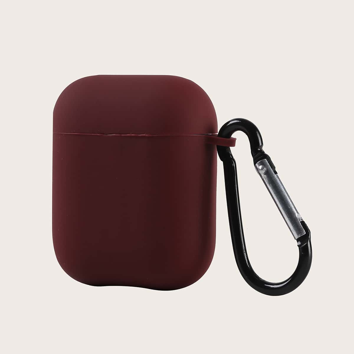 

Solid Case For Airpods, Burgundy
