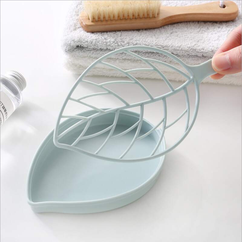 

1pc Leaf Shaped Random Soap Box, Multicolor