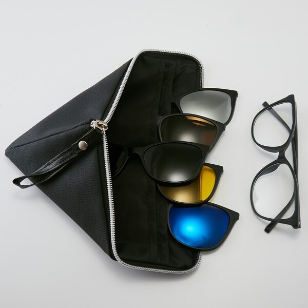 

6 In 1 Tinted Lens Sunglasses