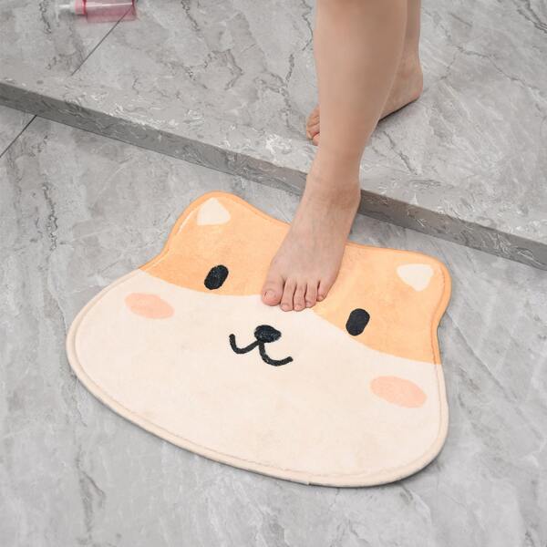 

Cartoon Dog Floor Mat, Multicolor