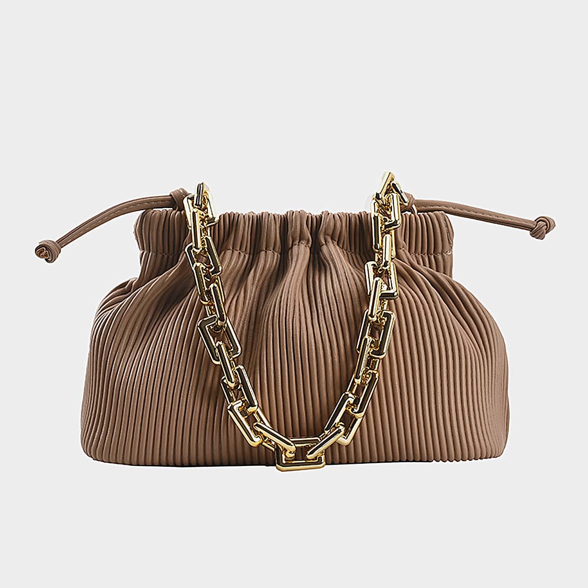 

Minimalist Drawstring Bag, Khaki
