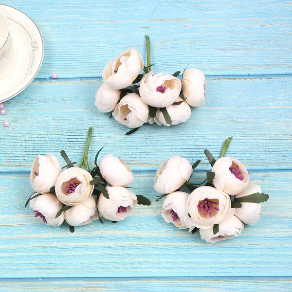 

1bundle Artificial Flower, White