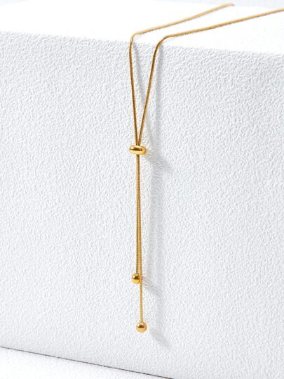 MOTF PREMIUM ROUND BALL CHARM NECKLACE